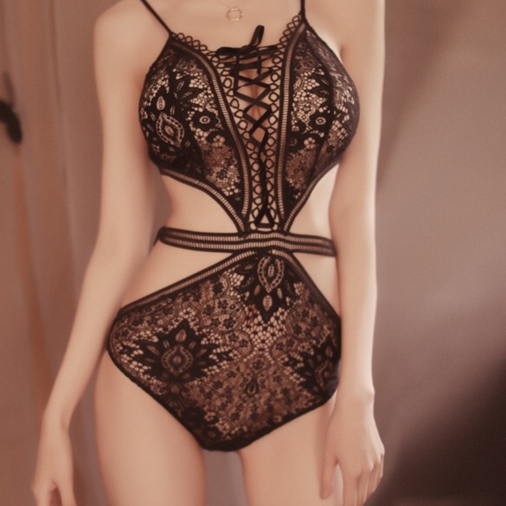 💋sexy lingerie sleepwear sleep dress Lace chemise